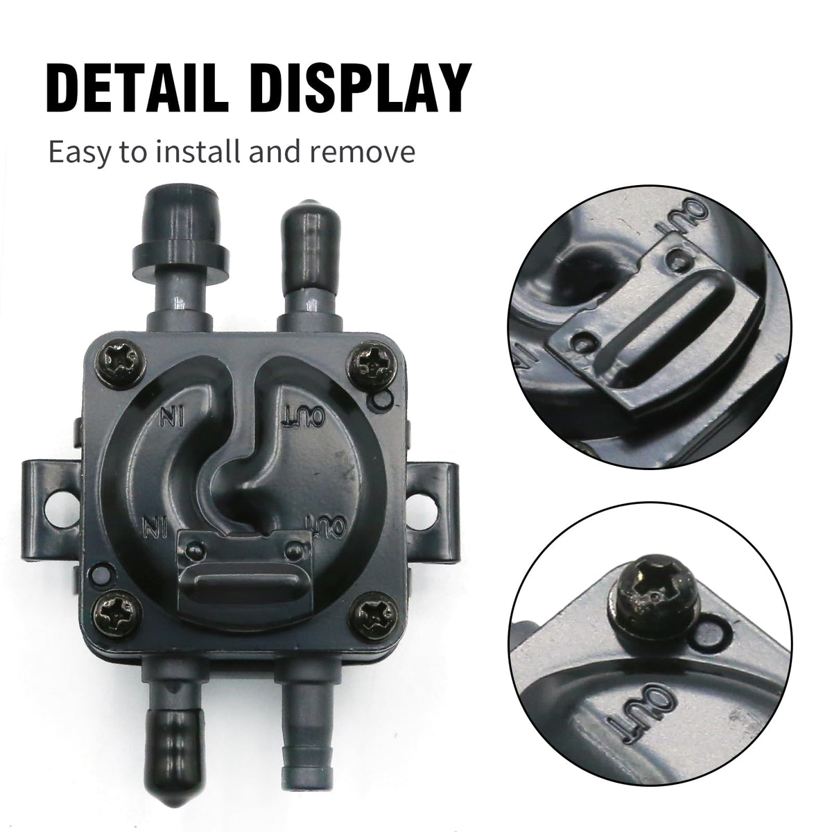 JUUDDENPARTS valve installed in Bobcat 225G illustrates restored fuel delivery