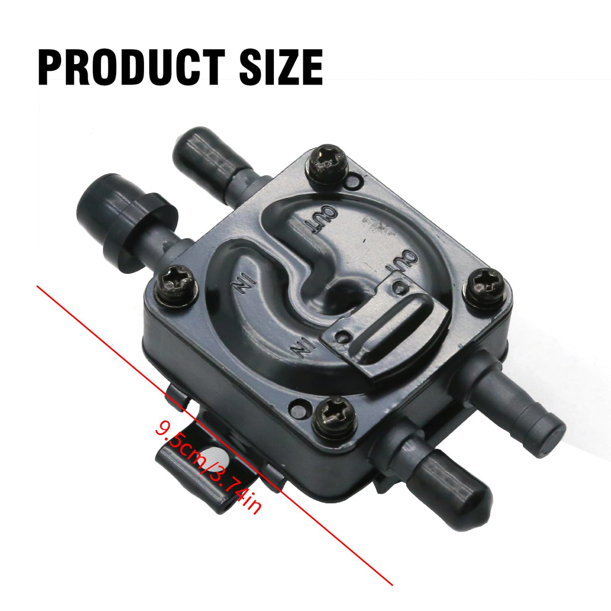 JUUDDENPARTS valve mounting holes detail demonstrates straightforward bolt-on fit