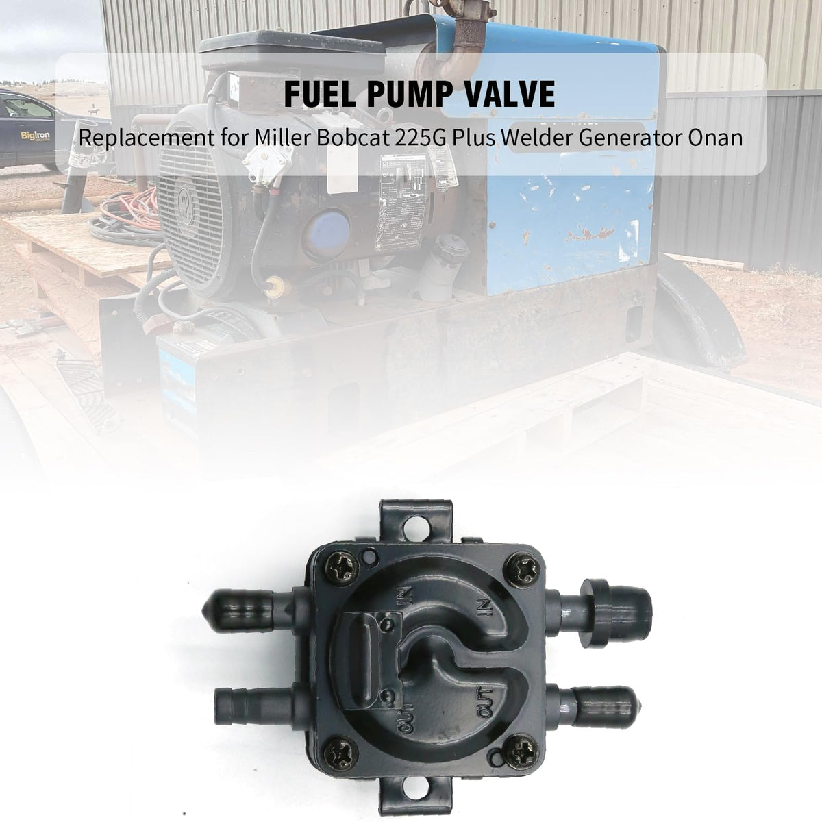 JUUDDENPARTS valve packaging and label indicating correct OEM part replacement