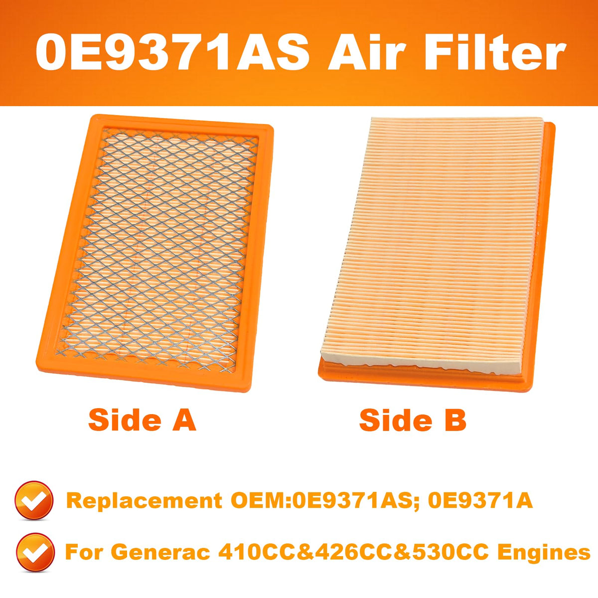 Jvfnxpm oil filter and two spark plugs displayed for correct V‑Twin engine fit