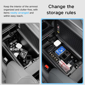 JWSIROU organizer with phone and keys visible for faster reach and safety