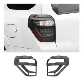 JWWY front view of tail light covers showing clean fit and improved appearance