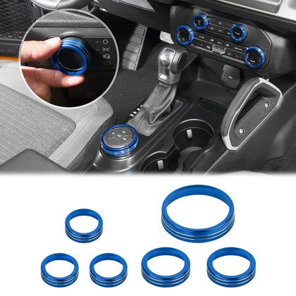 JWWY blue knob covers front packaging showing full 6-piece kit and benefits