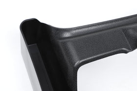 JWWY close-up of textured ABS finish matching Jeep interior and resisting wear