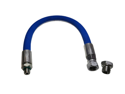 JXHONG front view of M12x1.5 drain hose shows tidy oil routing benefit
