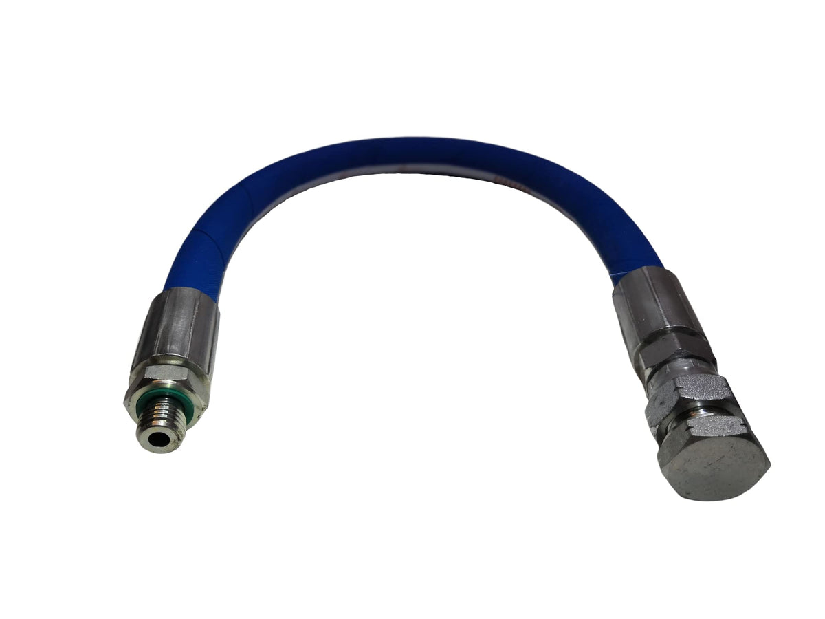 JXHONG hose beside ruler showing 18 inch length for convenient reach