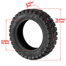 JXMOTO bead and valve area close-up showing tubeless seal reliability for fewer flats