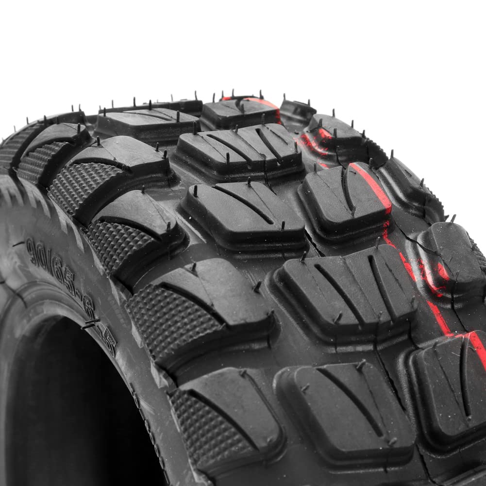 JXMOTO tire mounted on scooter illustrating improved stability and ride comfort