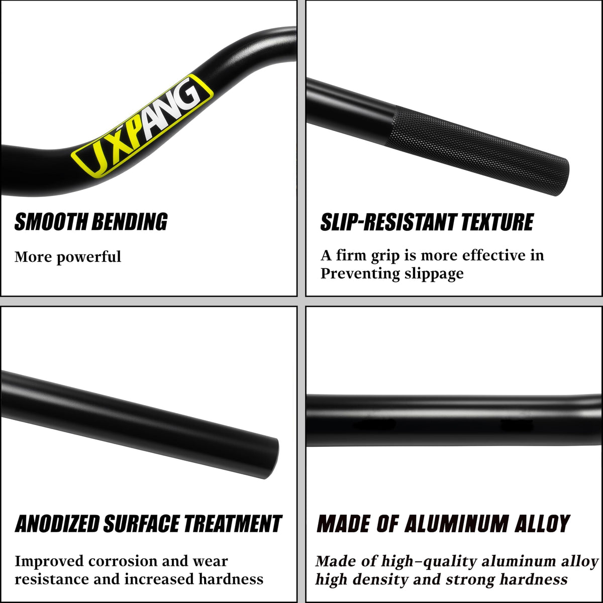 JXPANG anodized finish detail demonstrating corrosion resistance and long-lasting look