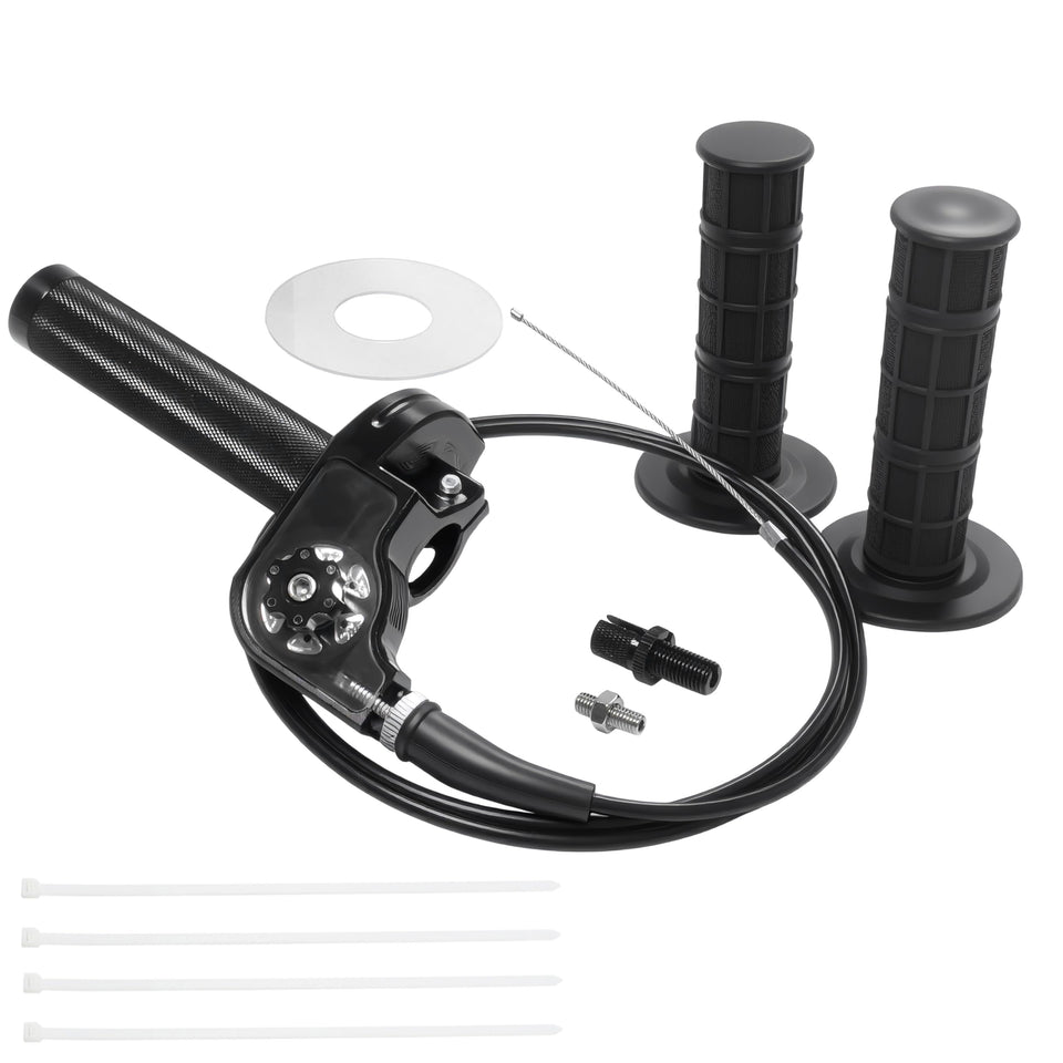 JXPANG front assembly black showing durable aluminum housing and clean finish