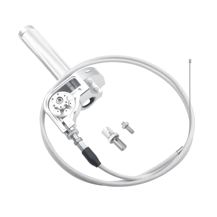 JXPANG silver front assembly showing clean profile and improved control