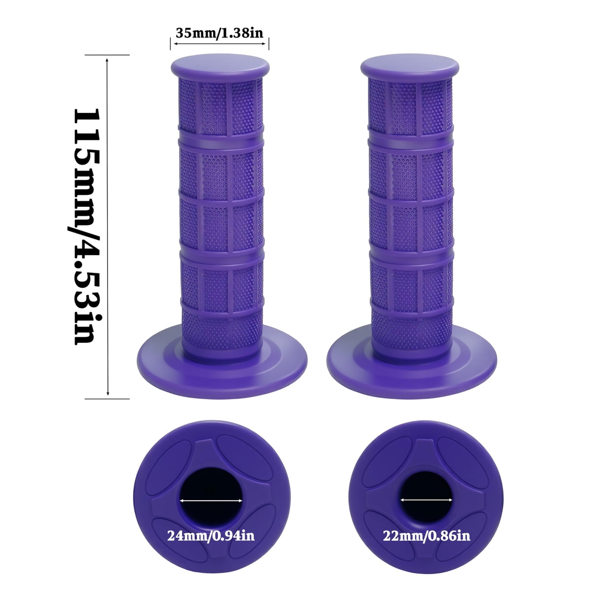 JXPANG throttle in hand to show scale and easy one-person installation
