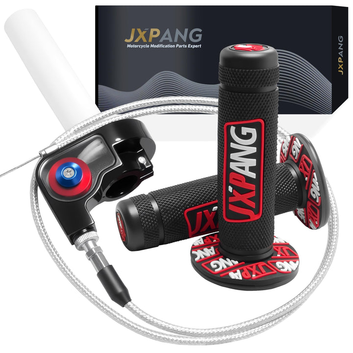 JXPANG throttle front assembly Type A-Red showing precise fit and durable finish