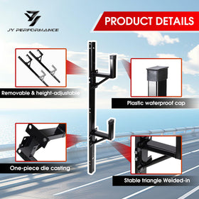 JY PERFORMANCE powder-coat finish detail resisting rust and weather wear