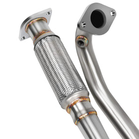 JY PERFORMANCE flex joint detail reducing vibration and protecting exhaust components