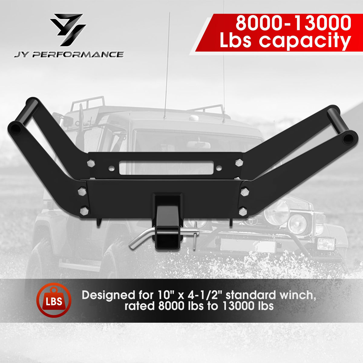 JY PERFORMANCE folded profile demonstrating compact transport and easy storage benefit