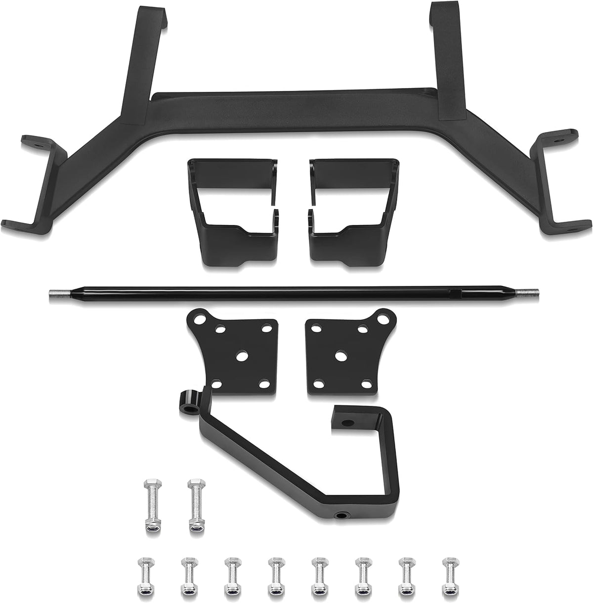 JY PERFORMANCE front assembled 6 inch drop axle showing improved clearance