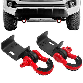 JY PERFORMANCE front Demon brackets front view showing sturdy recovery point benefit
