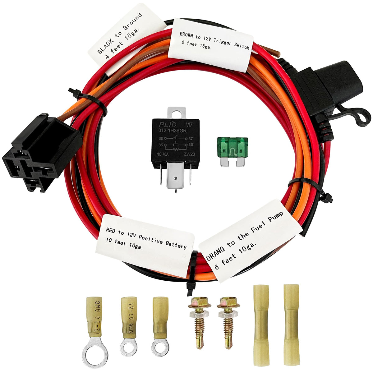 JY PERFORMANCE front kit view showing all components for reliable installation