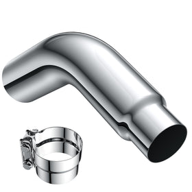JY PERFORMANCE front view showing chrome exhaust tip and polished finish benefit