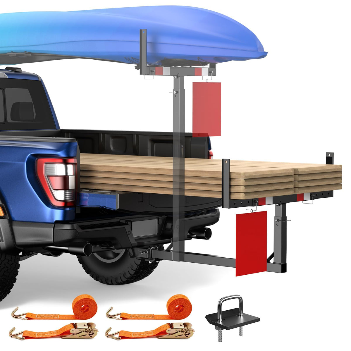 JY PERFORMANCE front view of extender showing full assembly and portability benefit