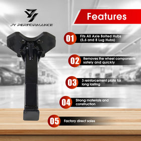 JY PERFORMANCE reinforcement plates detail offering extra stability during pulls