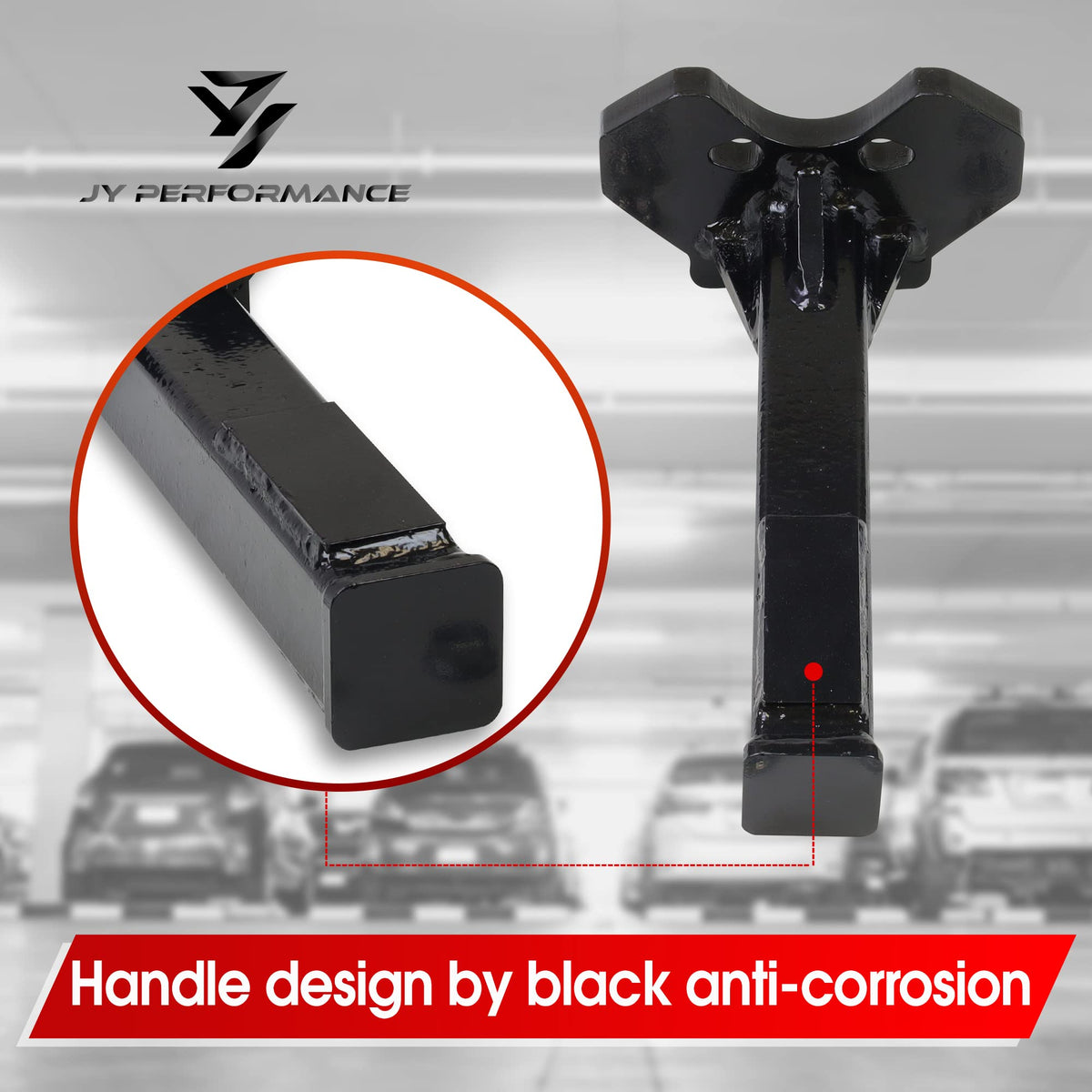 JY PERFORMANCE size comparison with wrench illustrating compact, portable design