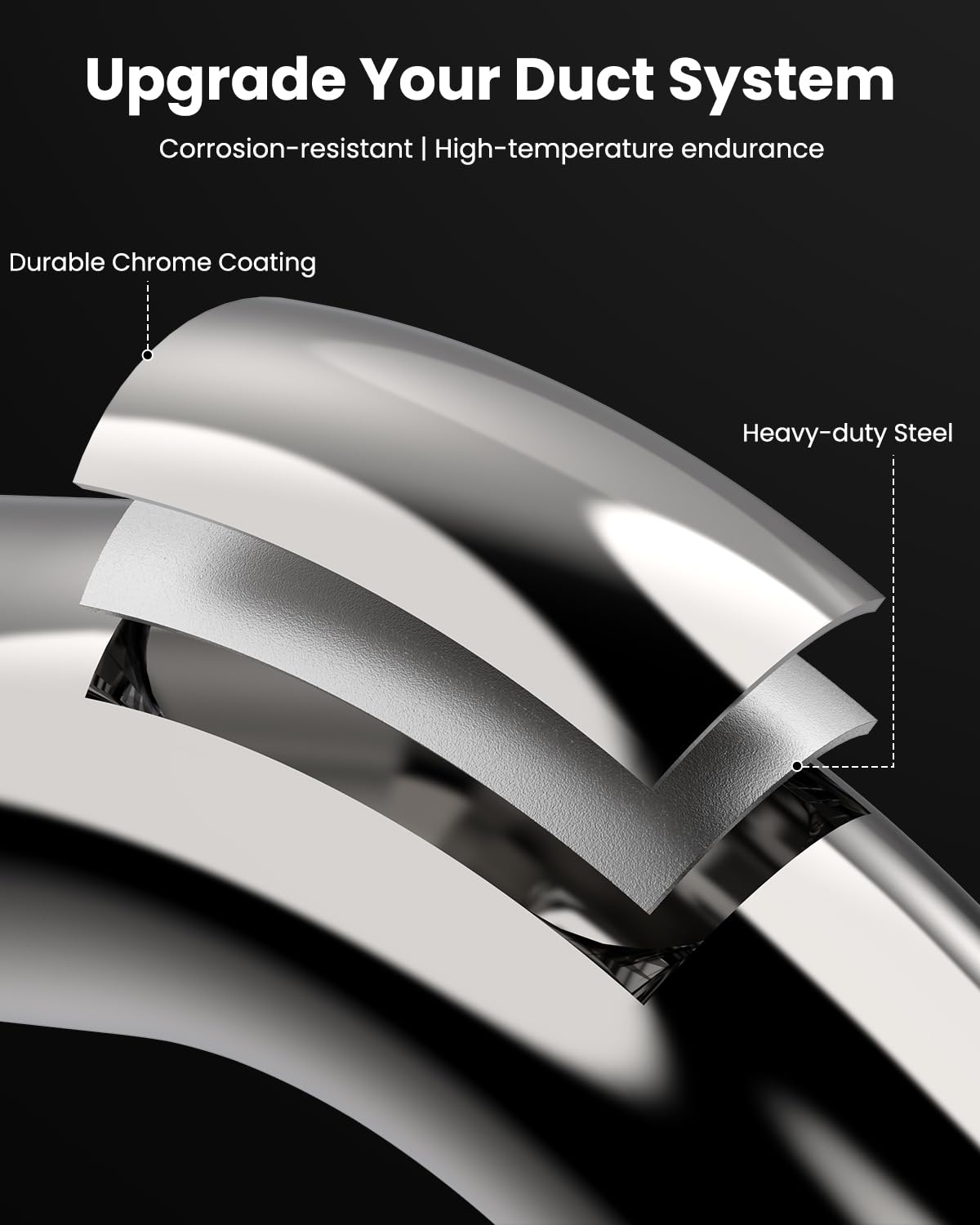 JY PERFORMANCE installed on diesel pickup tailpipe for improved appearance