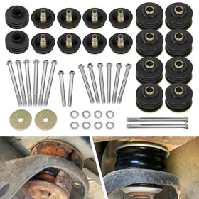 JY PERFORMANCE front packaging of body mount kit showing complete set benefits