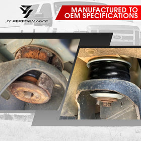JY PERFORMANCE steel sleeve detail illustrating alignment and strength benefits