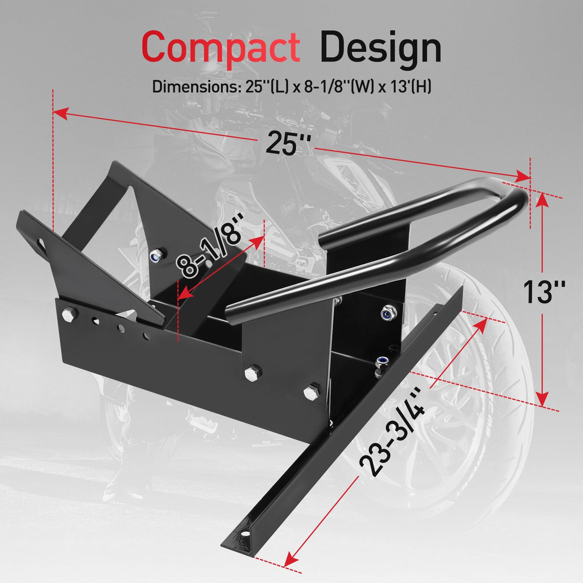 JY PERFORMANCE chock in garage with tools — organized storage and maintenance benefit