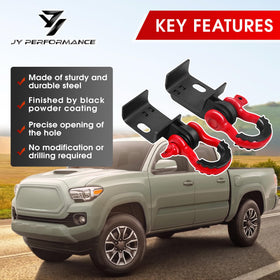 JY PERFORMANCE packaged parts with brackets, shackles, isolators for complete install