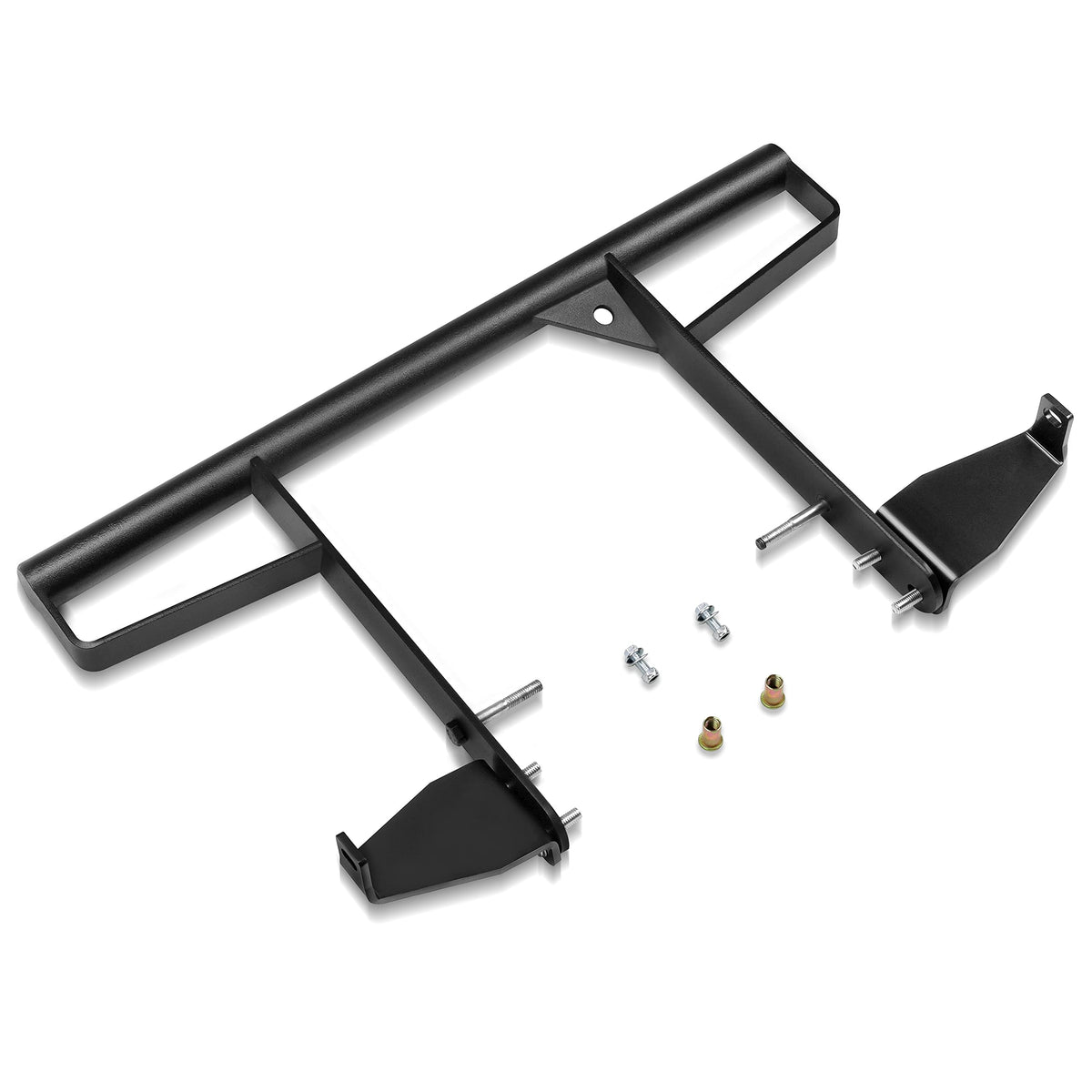 JY PERFORMANCE rear grab bar front view showing robust design and rear protection benefit