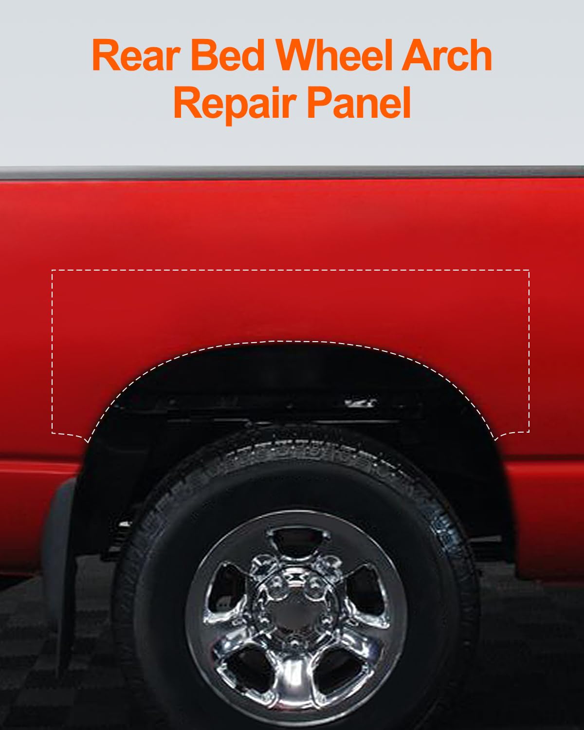 JY PERFORMANCE restored Dodge Ram with new panels demonstrating seamless appearance