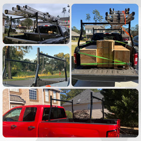 JY PERFORMANCE size and scale with ladder showing 800 lb carrying capacity
