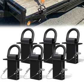 JY PERFORMANCE front view of D-ring anchor showing solid build and secure tie point