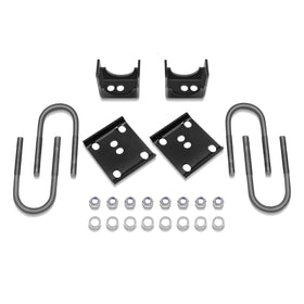 JY PERFORMANCE u-bolts and locknuts grouped to show complete hardware convenience