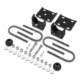 JY PERFORMANCE U-bolts and hardware laid out for quick inventory and faster install benefit