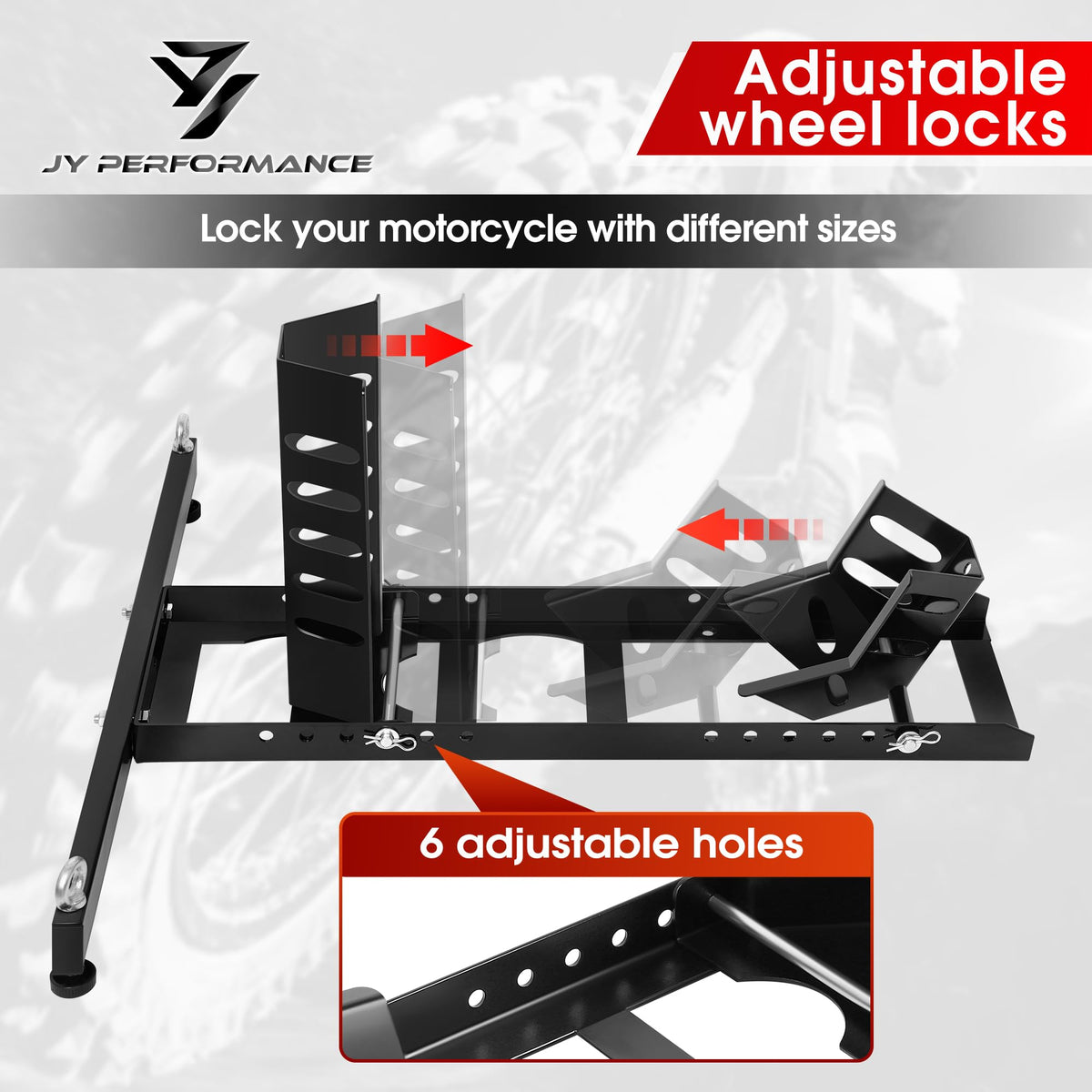 JY PERFORMANCE side profile highlighting heavy gauge steel frame strength