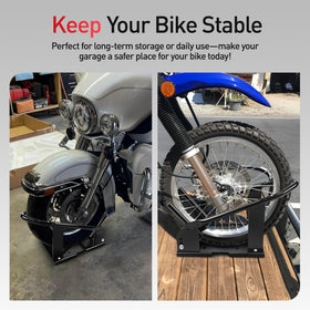 JY PERFORMANCE wheel cradle detail with scale showing adjustable fit benefit