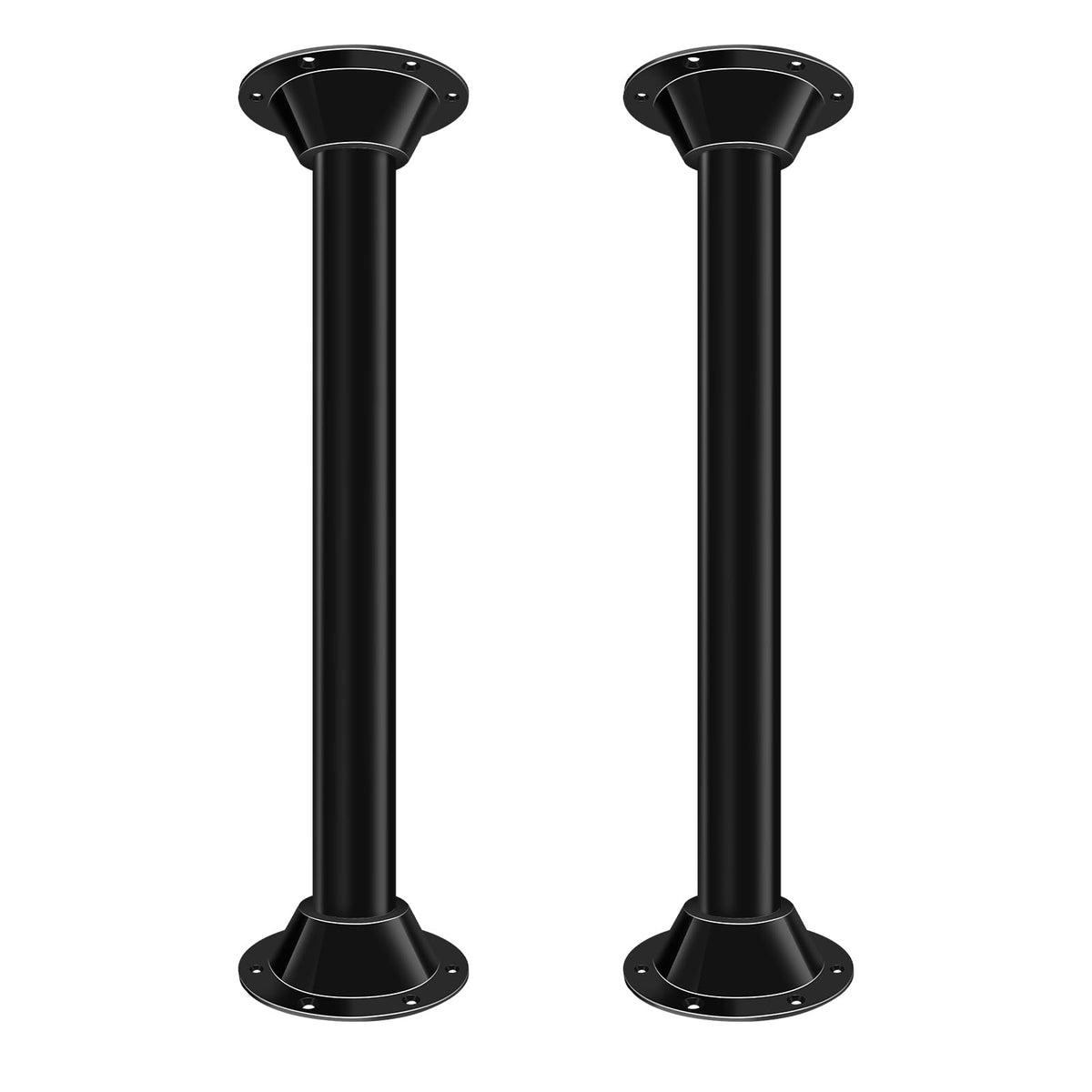 JYINCPED front view of assembled table kit showing durable support