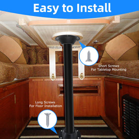 JYINCPED included screws and hardware for quick installation