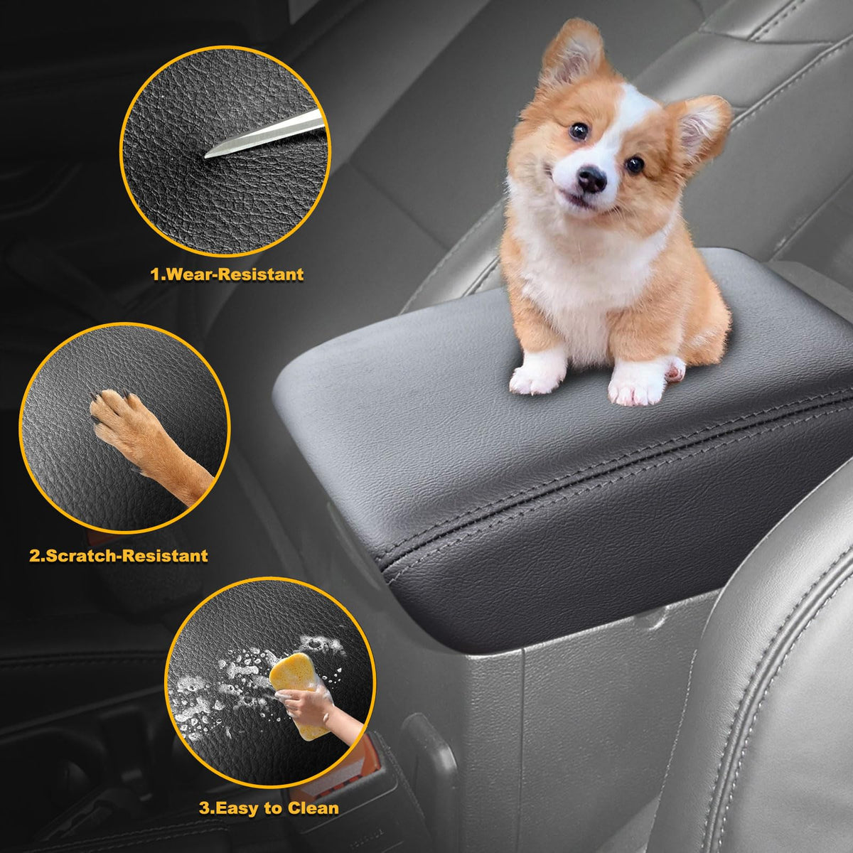 JYMAOYI installed in Jeep Wrangler interior enhancing cabin protection