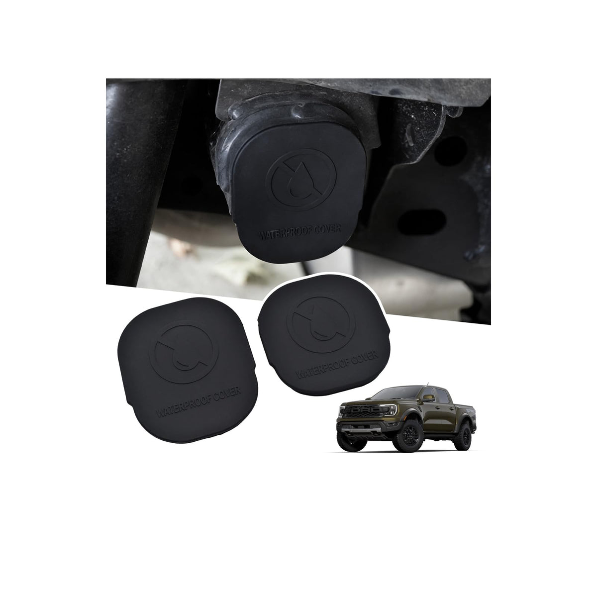 JYMAOYI front view showing two plugs and packaging, durable protection benefit