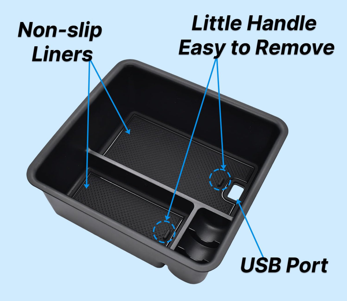 JYMAOYI organizer holding glasses and pens to prevent scratches and clutter