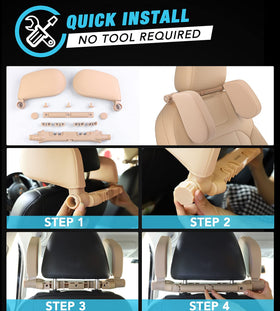 JZCreater lifestyle road trip usage with passenger napping comfortably demonstrating supportive travel rest