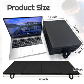 JZHLLA folded mat with carry handle highlighting portability and convenience