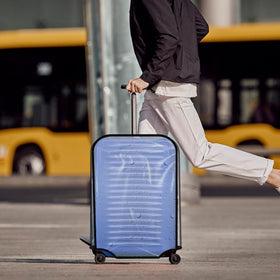 JZRSuitcase size comparison with 30-inch luggage showing correct fit