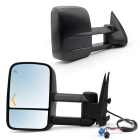 JZSUPER front view pair mounted on truck showing wider visibility