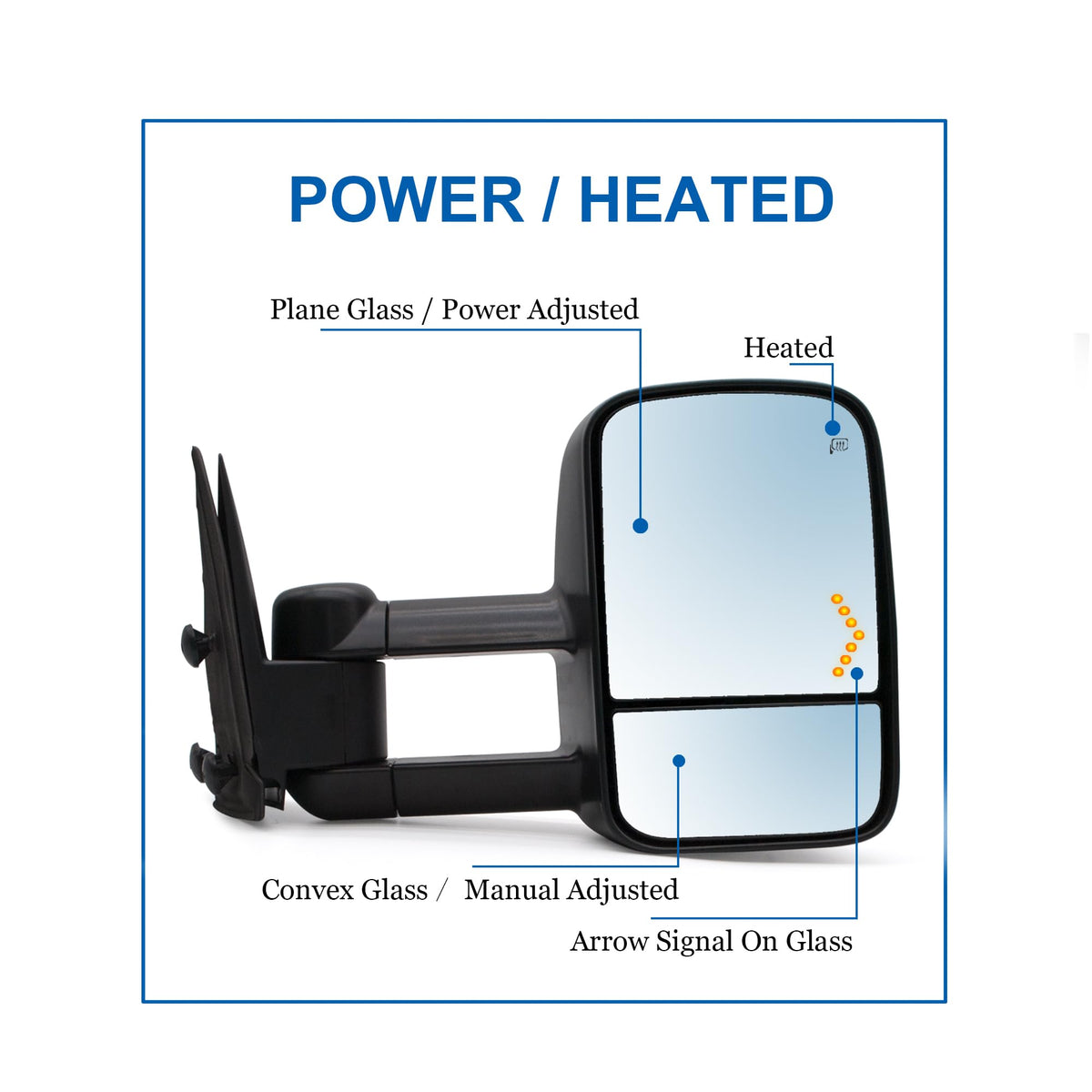 JZSUPER side profile extended to towing position demonstrating reach
